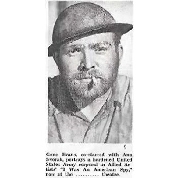 Gene Evans - Profession, Biography, Birthdate, Family, Wiki & More