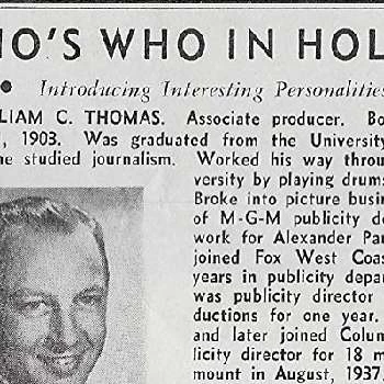 William C. Thomas - Profession, Biography, Birthdate, Family, Wiki & More